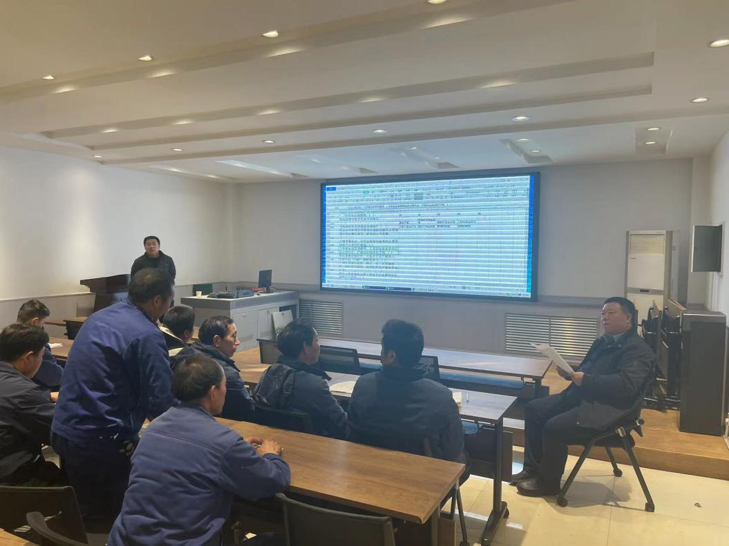 盛元煤業(yè)開展“不放心人員”專項培訓